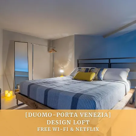 Duomo-porta Venezia Design Loft Giallo 2