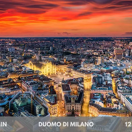 Duomo-porta Venezia Design Loft Giallo 2 Milánó