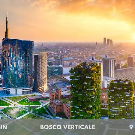 Duomo-porta Venezia Design Loft Giallo 2 Milánó